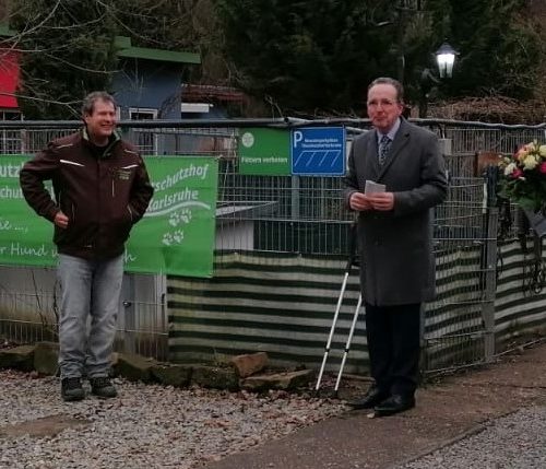 Heute war es soweit, die Preisverleihung Karlsruher Tierschutzpreis 2021